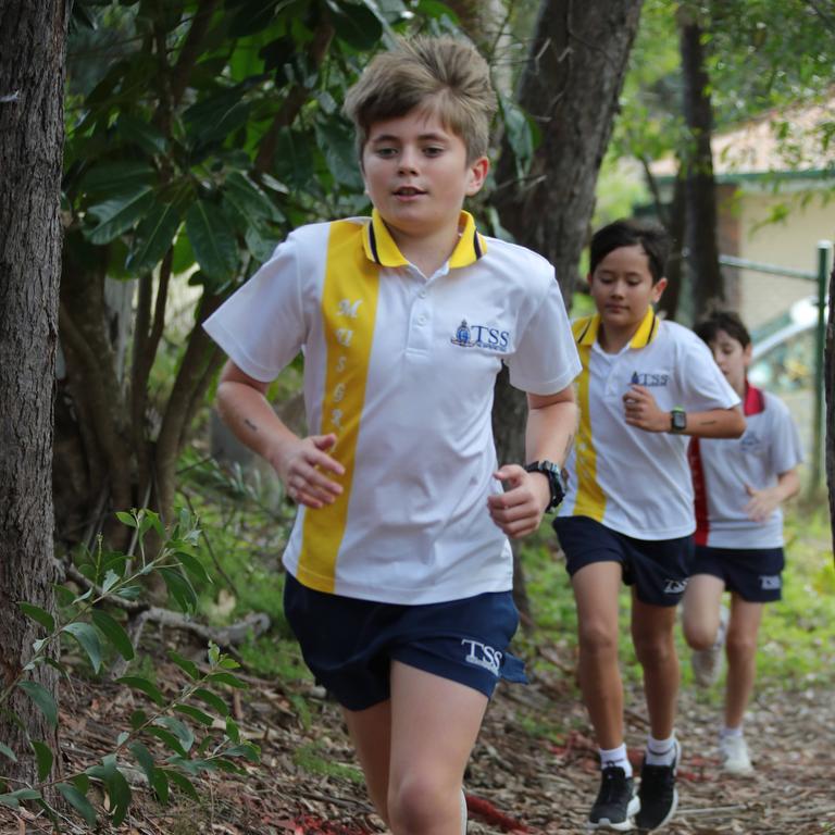 The Southport School holds the first major sporting event since COVID-19 hit Australia when they staged a cross country carnival. It's believed to be one of the first major community sports events in Australia. Picture Glenn Hampson