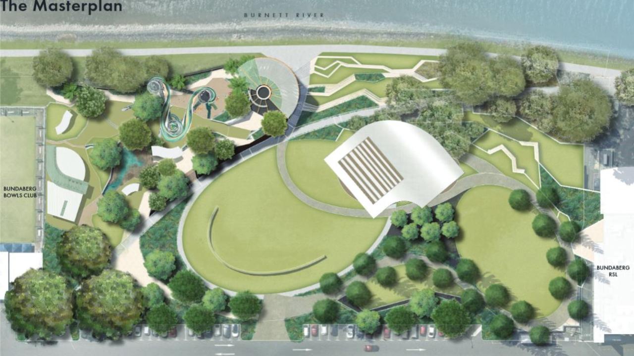 CHANGE IN THE AIR: Concept plans released for the $19 million redevelopment of Anzac Park in Bundaberg.