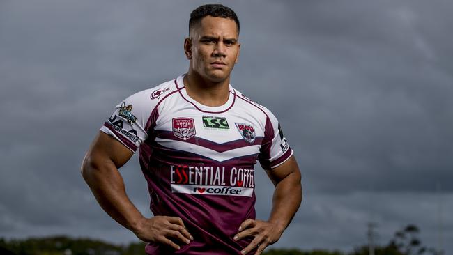 Burleigh Bears player Pat Politoni. Picture: Jerad Williams