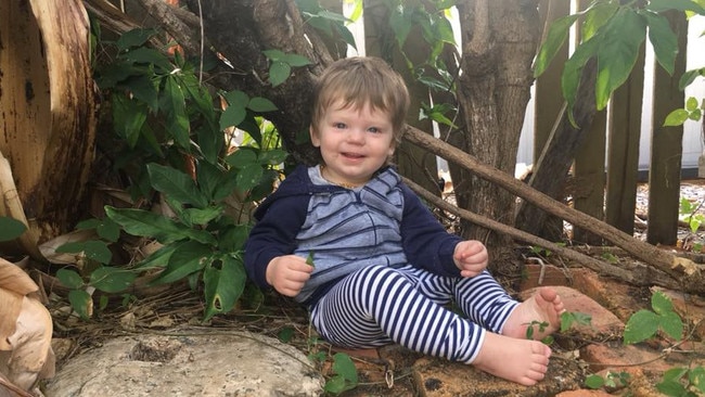 Toddler Ruben Scott, 2, who has gone missing at Koolatah Station.