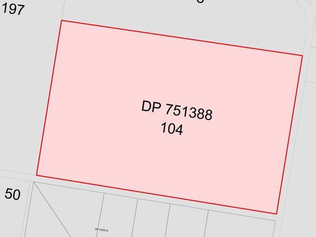 What the SUB2020/0038 development application for James Creek would look like.