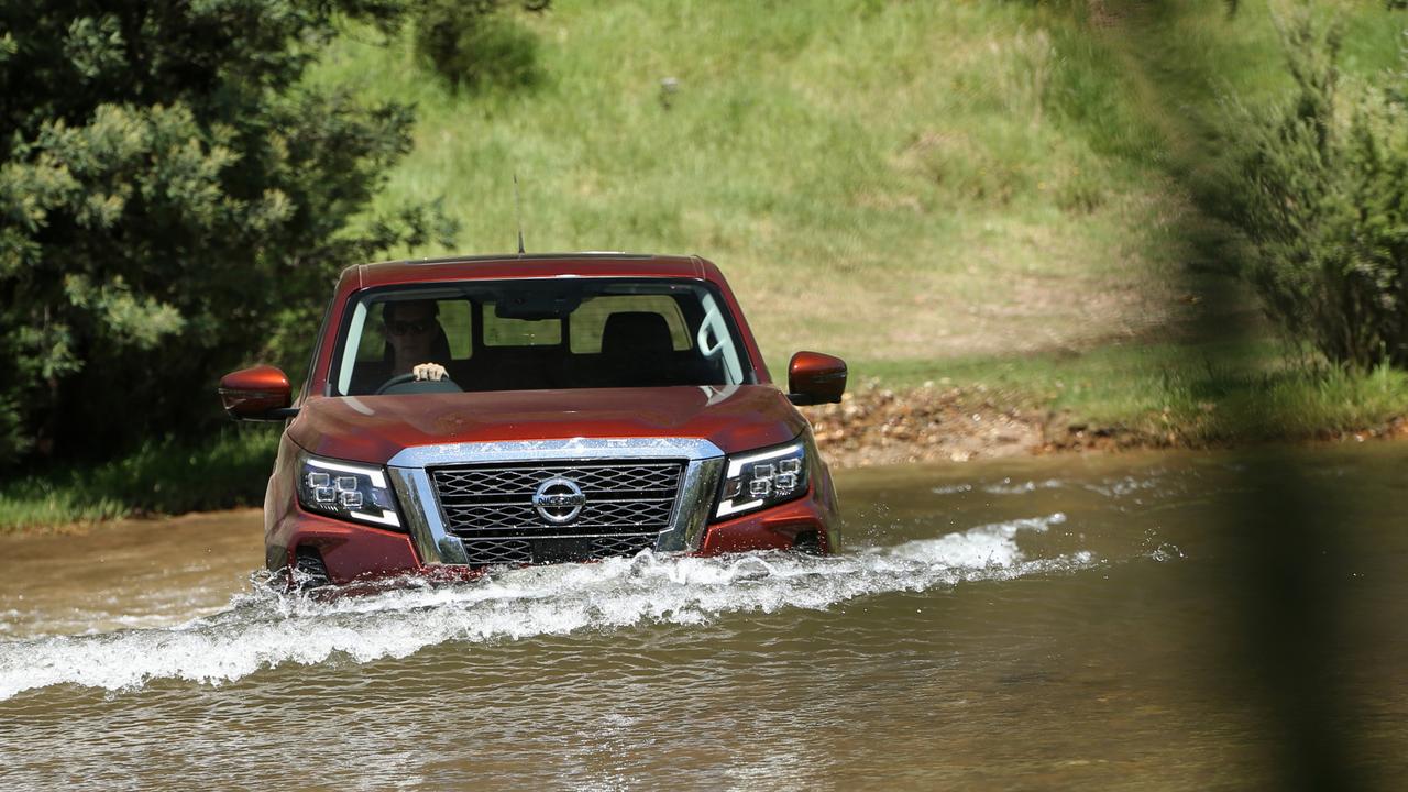 Going off-road remains within the remit of the 2021 model Nissan Navara.