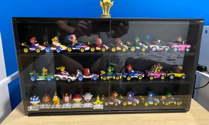 Kmart mini figure display 2024 case