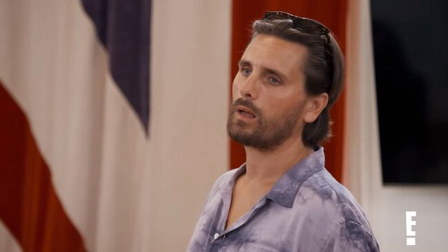 Scott Disick is trying to be the good guy. Picture: Foxtel