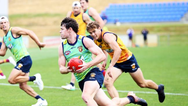 Brisbane Lions training from  Kingston Twin Ovals.  Lachie Neale.  Picture: Zak Simmonds