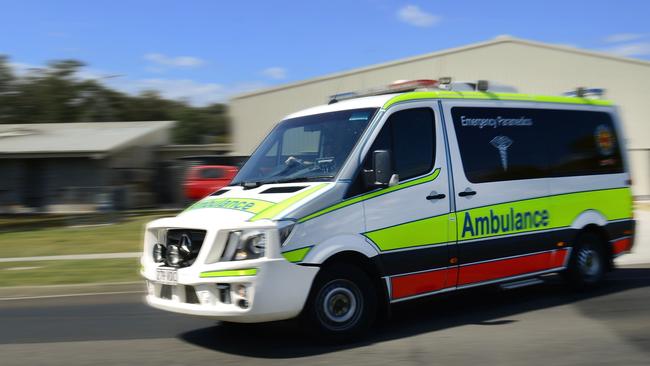 Emergency services responded to a truck rollover on the Warrego Highway at Helidon Spa on March 11, 2024.