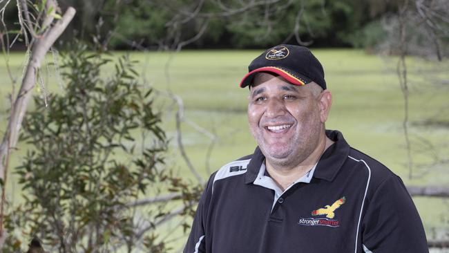 Aboriginal leader Dr John Davis at Eagleby Wetlands where he grew up. AAP/Renae Droop