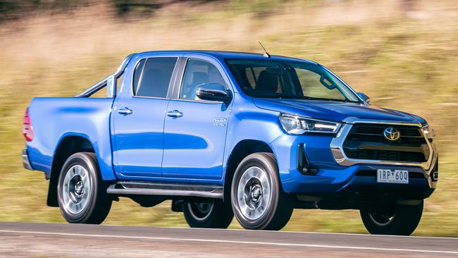 The Toyota HiLux was the top-selling vehicle in the country for the sixth straight year. Picture: Thomas Wielecki.