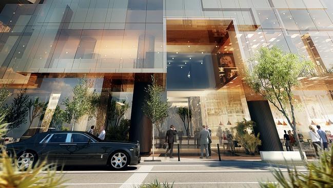 Artist impressions of the $1.2 billion 88-storey tower earmarked for the former Iluka site. Source: Forise Holdings.