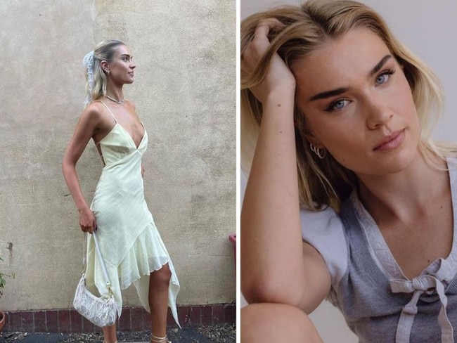 The model died after allegedly being struck by a car.