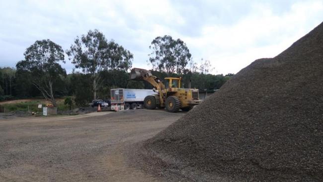 Santin Quarry on Riverbank Rd, Monaltrie.