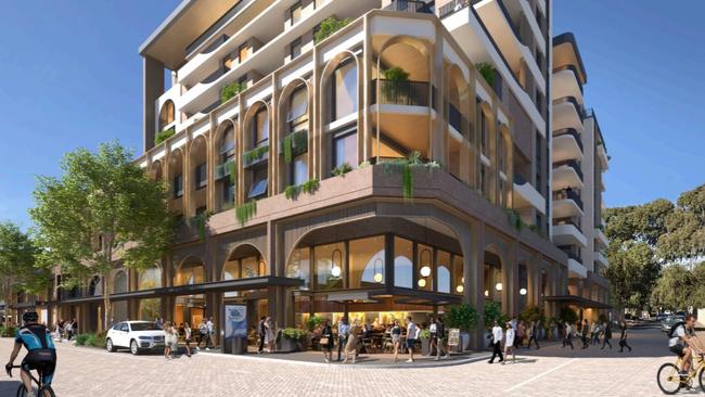 Concept design images for a proposed development on King William Rd at Unley. Picture: Supplied