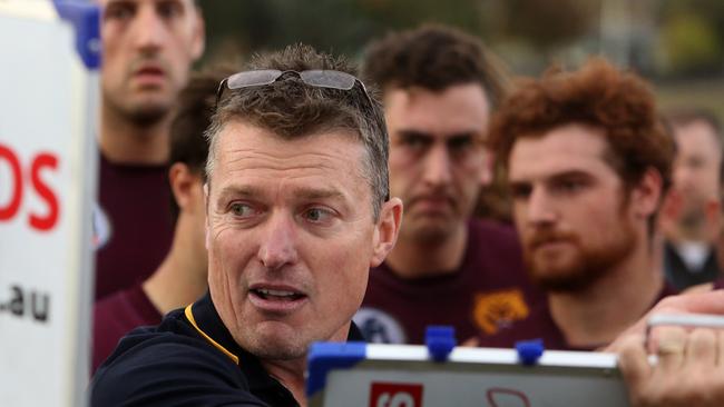 Banyule coach Jason Plant. Picture: Stuart Milligan