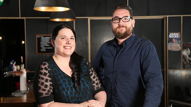 The Workers Club owners Steven Nichols and Erin Marshall. Picture: Peter Ristevski