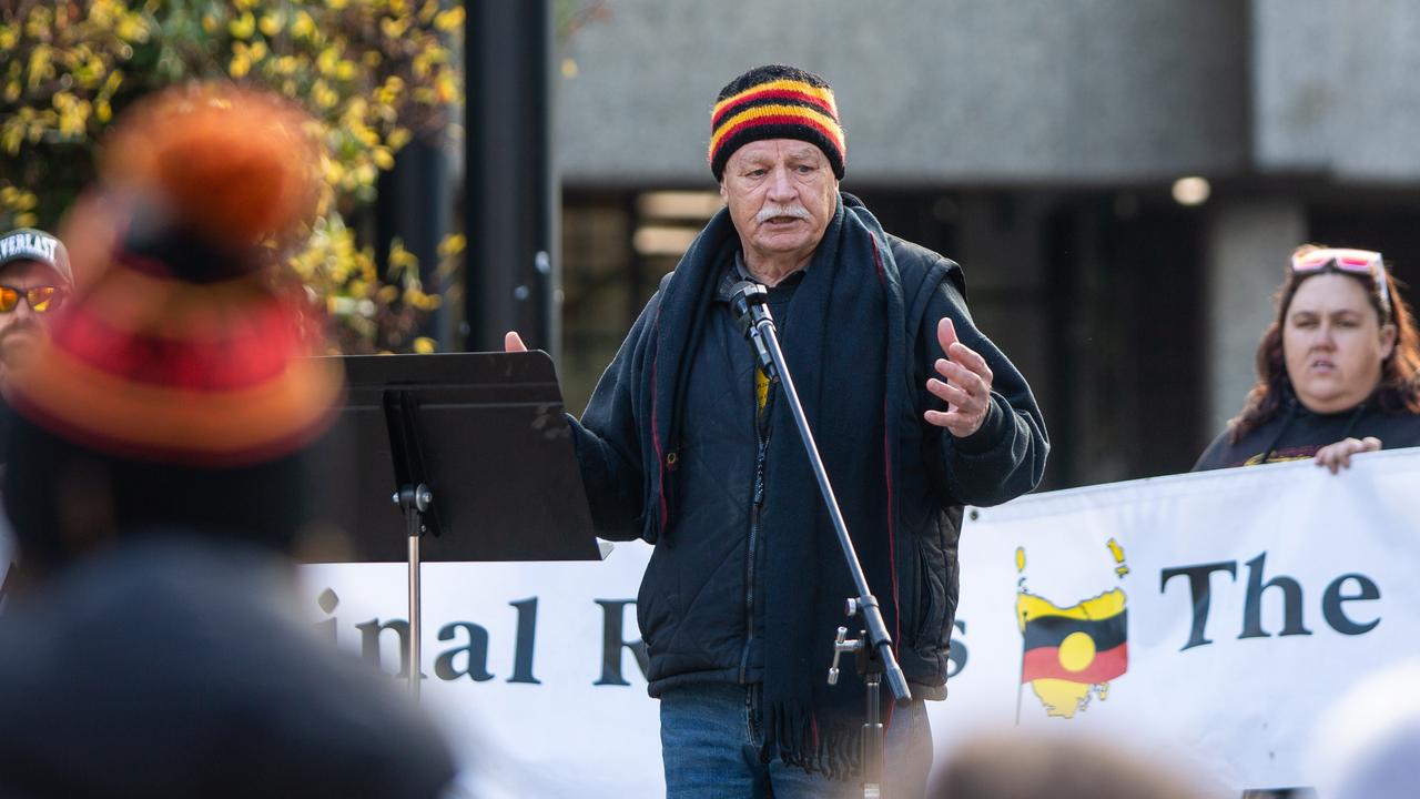 Michael Mansell is the Chairman of the Aboriginal Land Council of Tasmania Picture: Patrick Gee