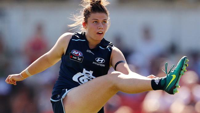 Bella Ayre is now a Brisbane Lions player after joining the club in the Tayla Harris deal. Picture: Michael Klein