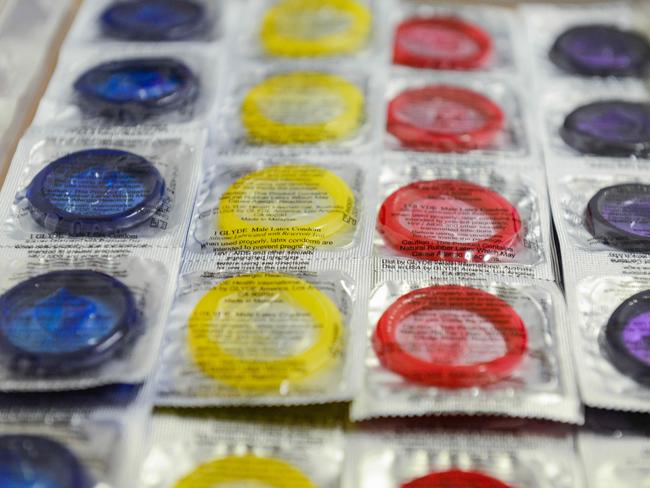 220,000 condoms will be distributed to athletes at the Paris Olympics. Picture Brenton Edwards