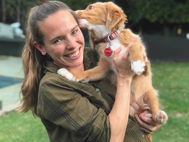 Jen Tate will be sharing her dog training tips during the Dogs of Oz campaign. Picture: Instagram