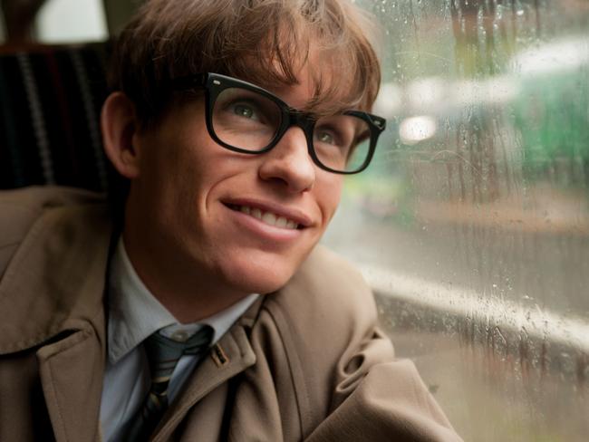 Oscar-winner Eddie Redmayne in The Theory of Everything