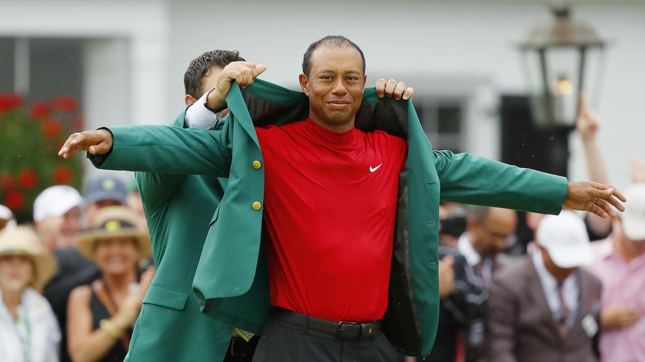 Woods produced a stunning week to claim the 2019 Masters. (Photo by Kevin C. Cox/Getty Images)