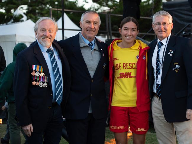 Ruby Thomasyu (second from right). Picture: Monique Harmer