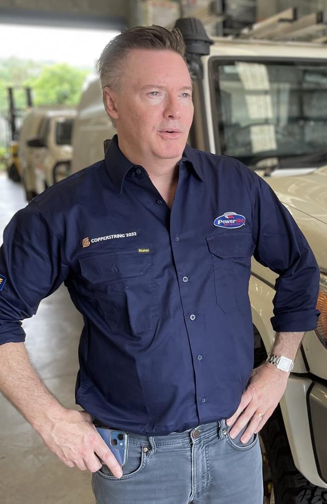 Powerlink Queensland chief executive Paul Simshauser said the “mega project” was attracting international interest, particularly from the United States and from Europe. Picture: Chris Burns