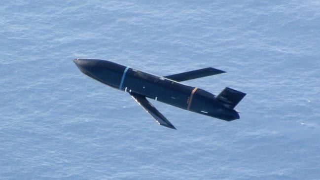 An AGM-158c LRASM anti-ship missile. Australia is purchasing the hi-tech weapon from the US. Picture: lockheedmartin.com