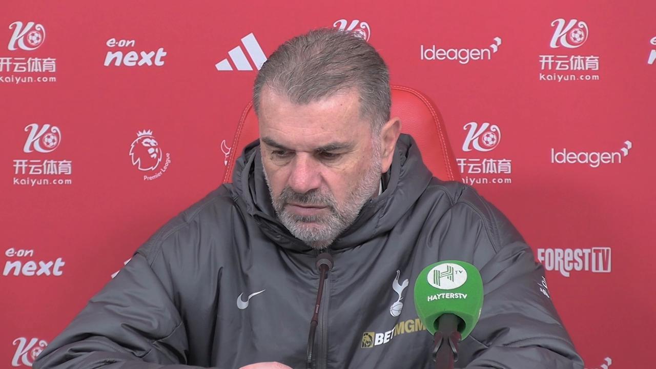 Spurs boss Postecoglou tries to explain 1-0 loss to Nottingham Forest