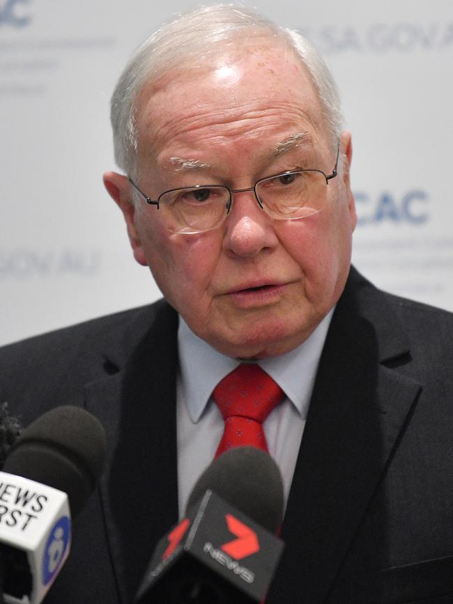 ICAC Commissioner Bruce Lander. Picture: AAP / David Mariuz