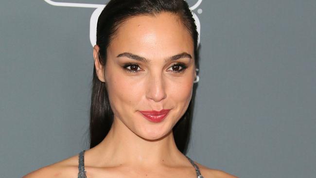 (FILES) This file photo taken on January 11, 2018 shows Gal Gadot recipient of the See Her Award during the 23rd annual Critics' Choice Awards Press Room at the Barker Hangar in Santa Monica, California. A cinema in northern Israel is to be named after Israeli-born Hollywood celeb Gal Gadot, star of the blockbuster hit 
