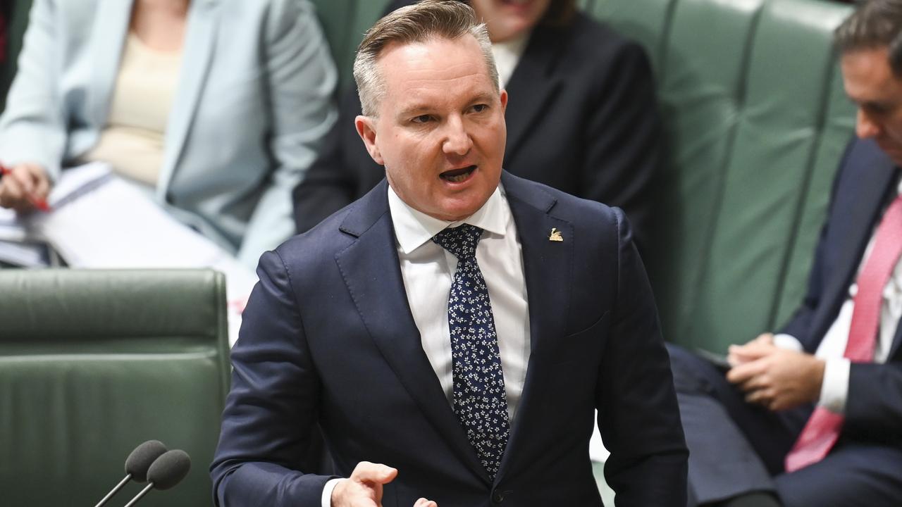 Climate Change and Energy Chris Bowen. Picture: NCA NewsWire / Martin Ollman