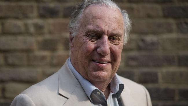 Frederick Forsyth has died aged 86. Picture: AFP.