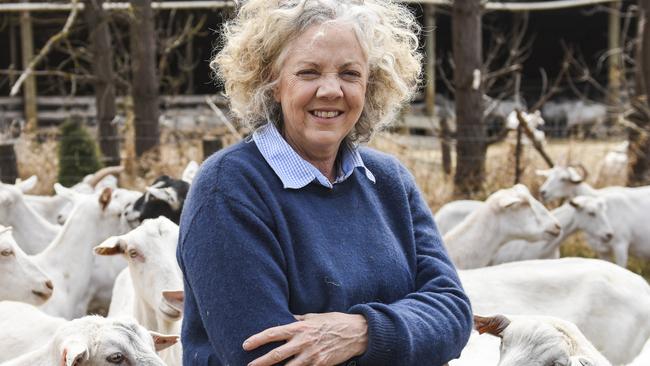 Julie Cameron, co owner of Meredith Dairy at Meredith. Photo: Dannika Bonser