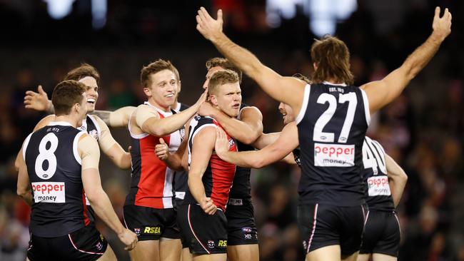 Dan Hannebery and the Saints are a long shot to play finals. Pic: Getty Images