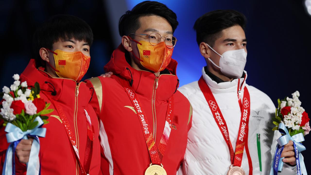 China’s Ziwei Ren went on to claim gold, while teammate Wenlong Li won silver. Picture: Richard Heathcote/Getty Images