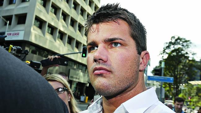 Gable Tostee outside court. Picture: Jack Tran