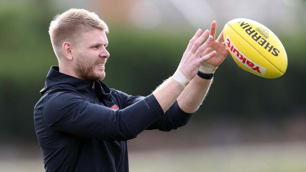 Michael Hurley has spoken about his “scary” pre-season injury. Photo: David Crosling