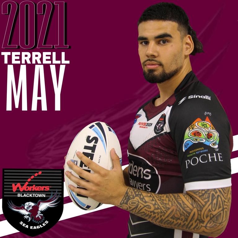 Terrell May, North Sydney Bears player. Source: Supplied