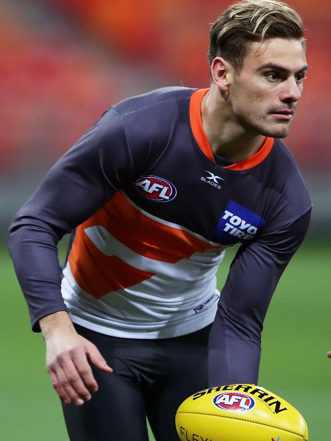 Stephen Coniglio at GWS training.