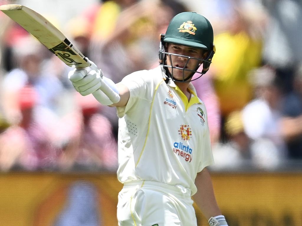 Marcus Harris scored a half-century in the penultimate Test before his axing. Picture: Quinn Rooney/Getty Images