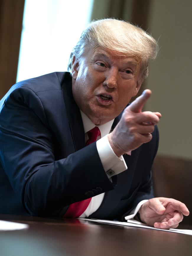 US President Donald Trump. Picture: AP