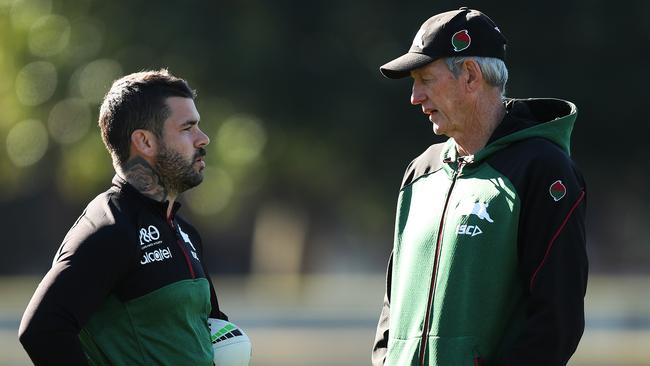 Adam Reynolds appears a narrow favourite to be named the new South Sydney captain. Picture: Brett Costello