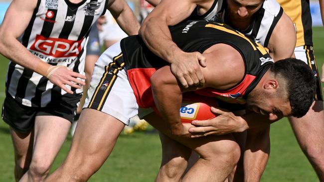 Nick Favretto in action for Goodwood Saints. Picture: Naomi Jellicoe