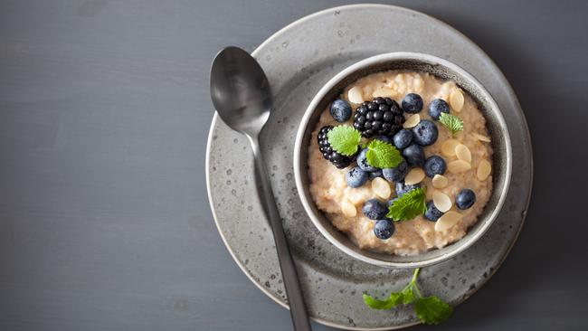 Porridge for breakfast is “good news for your heart”.