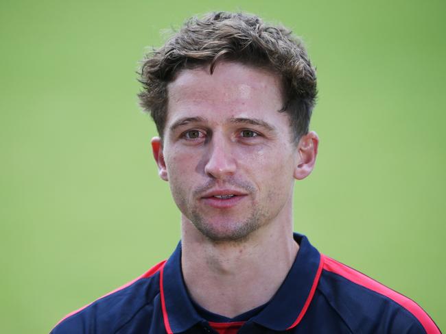 MELBOURNE, AUSTRALIA -  DECEMBER 20 2023  Jack Billings of The Melbourne Demons trains at Stribling reserve in Lorne. Picture: Brendan Beckett