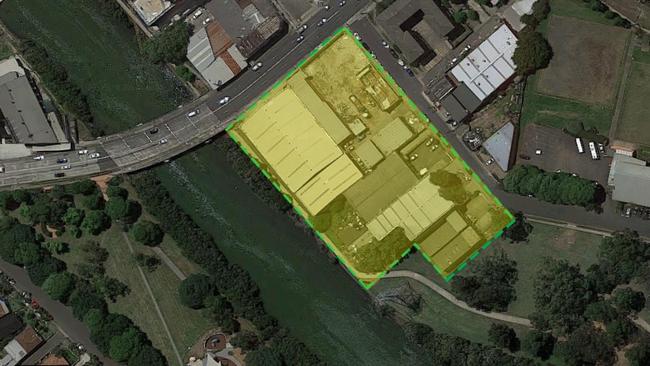 The location where Canterbury Close will be built on the corner of Canterbury Rd and Close St.