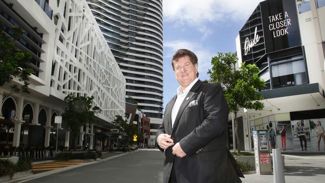 Billionaire property developer Con Makris. Picture: Luke Marsden.