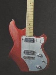 The second electric guitar that was stolen.