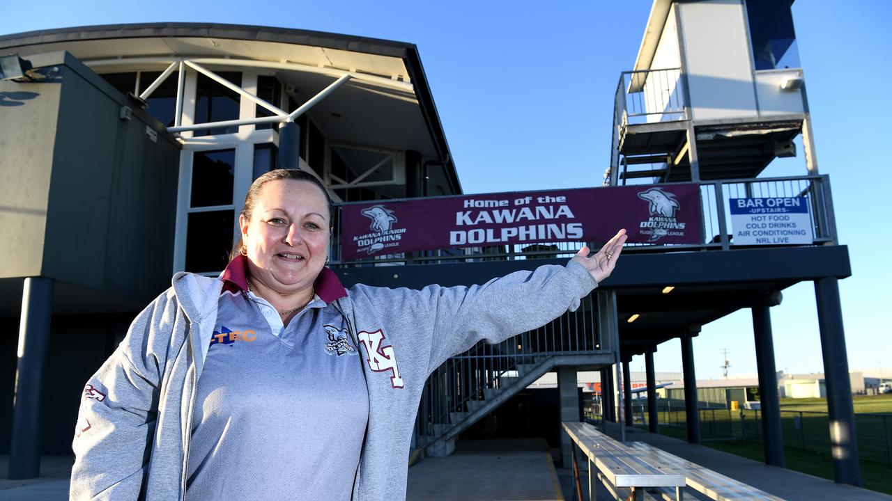 Kawana Dolphins Rugby League Club president Michelle Horn.