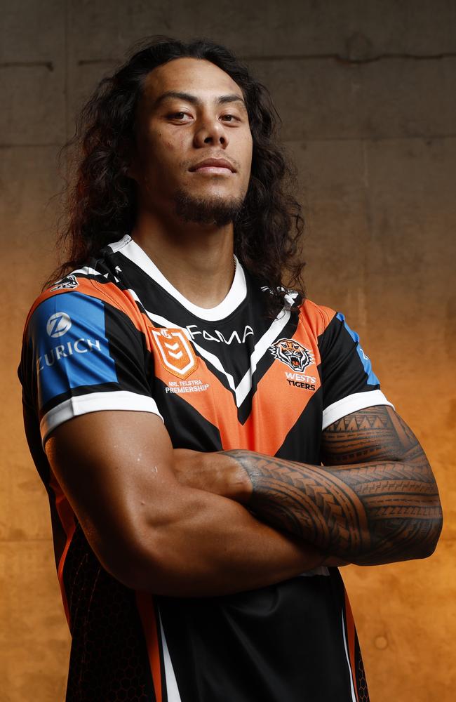 New recruit Jarome Luai will co-captain Wests Tigers in 2025. Picture: Richard Dobson